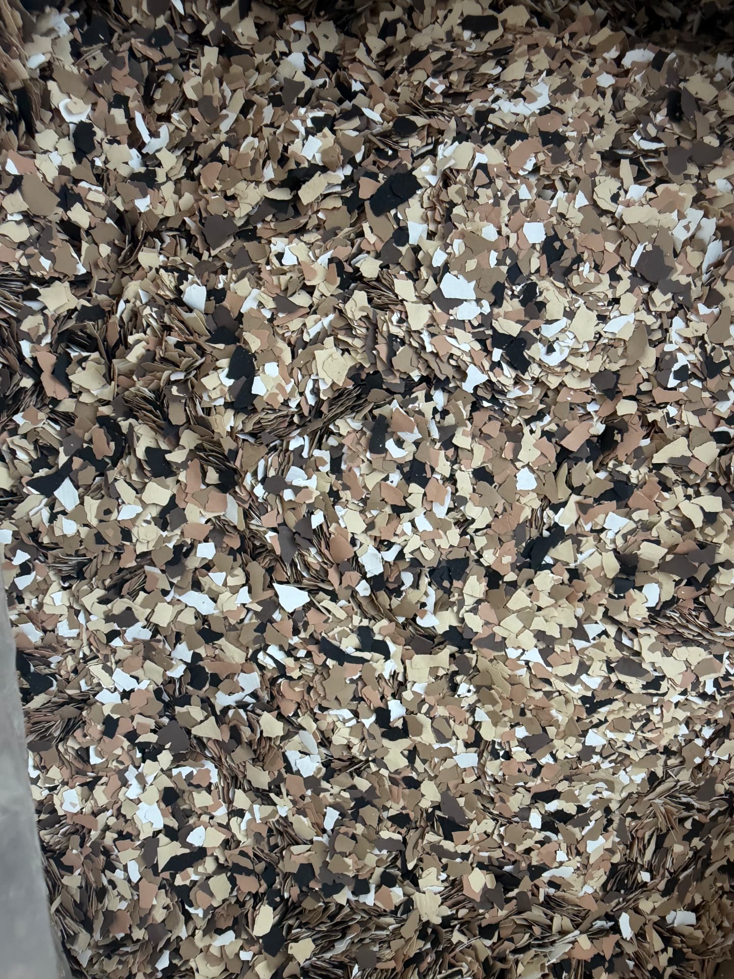 Outback epoxy flake color blend